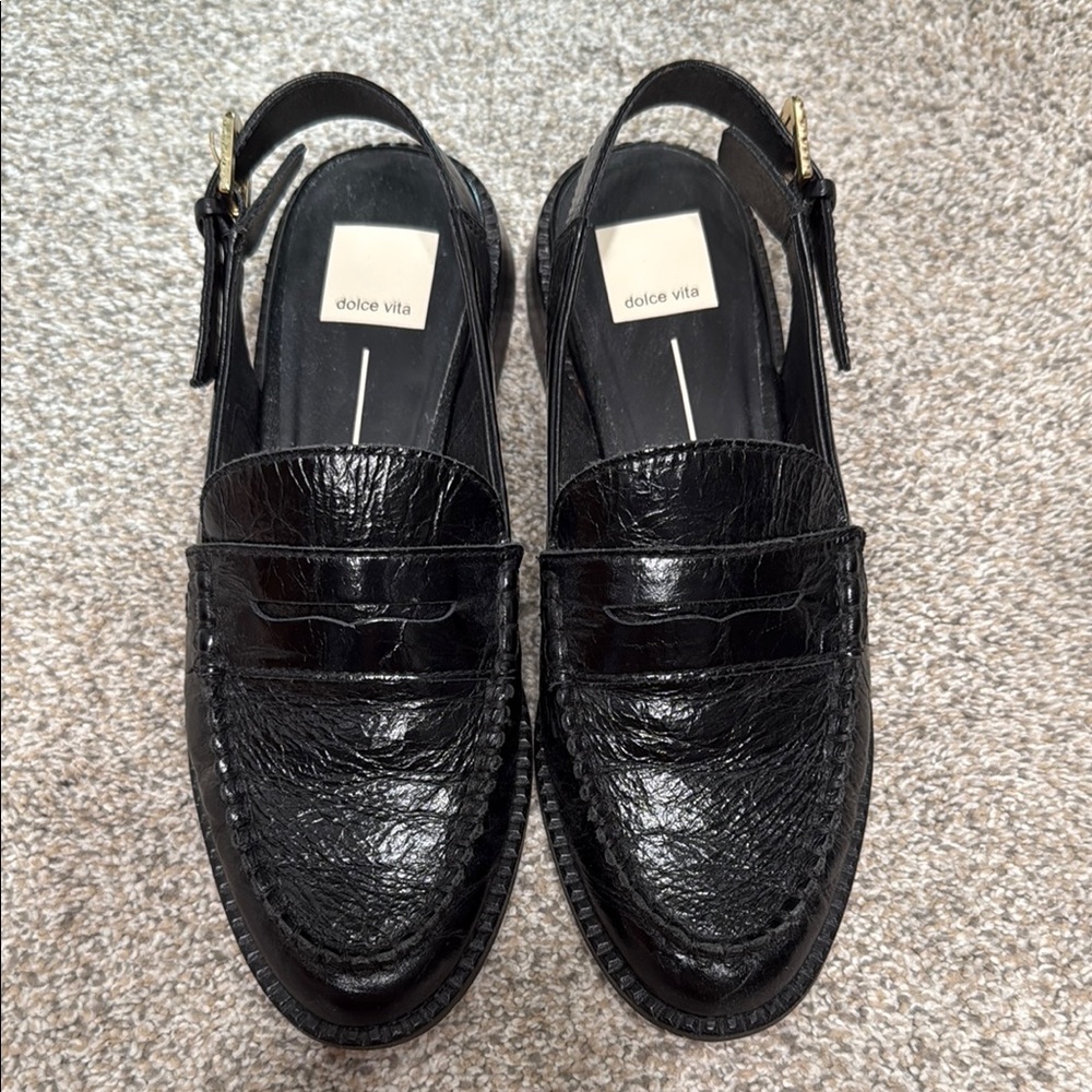 Dolce Vita Black Loafers
